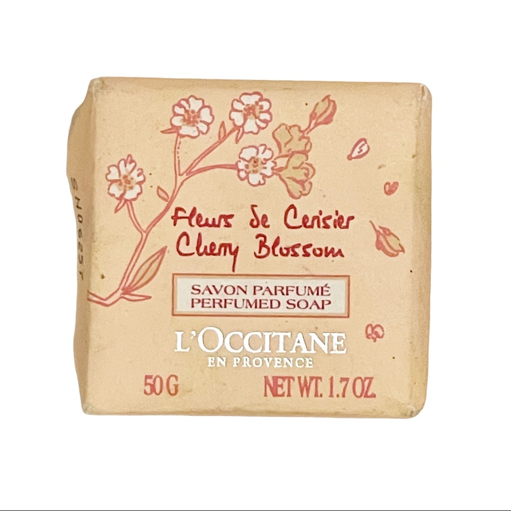 L'Occitane‎ Soap Perfumed Cherry Blossom Mom Daughter Wife Girlfriend Gift